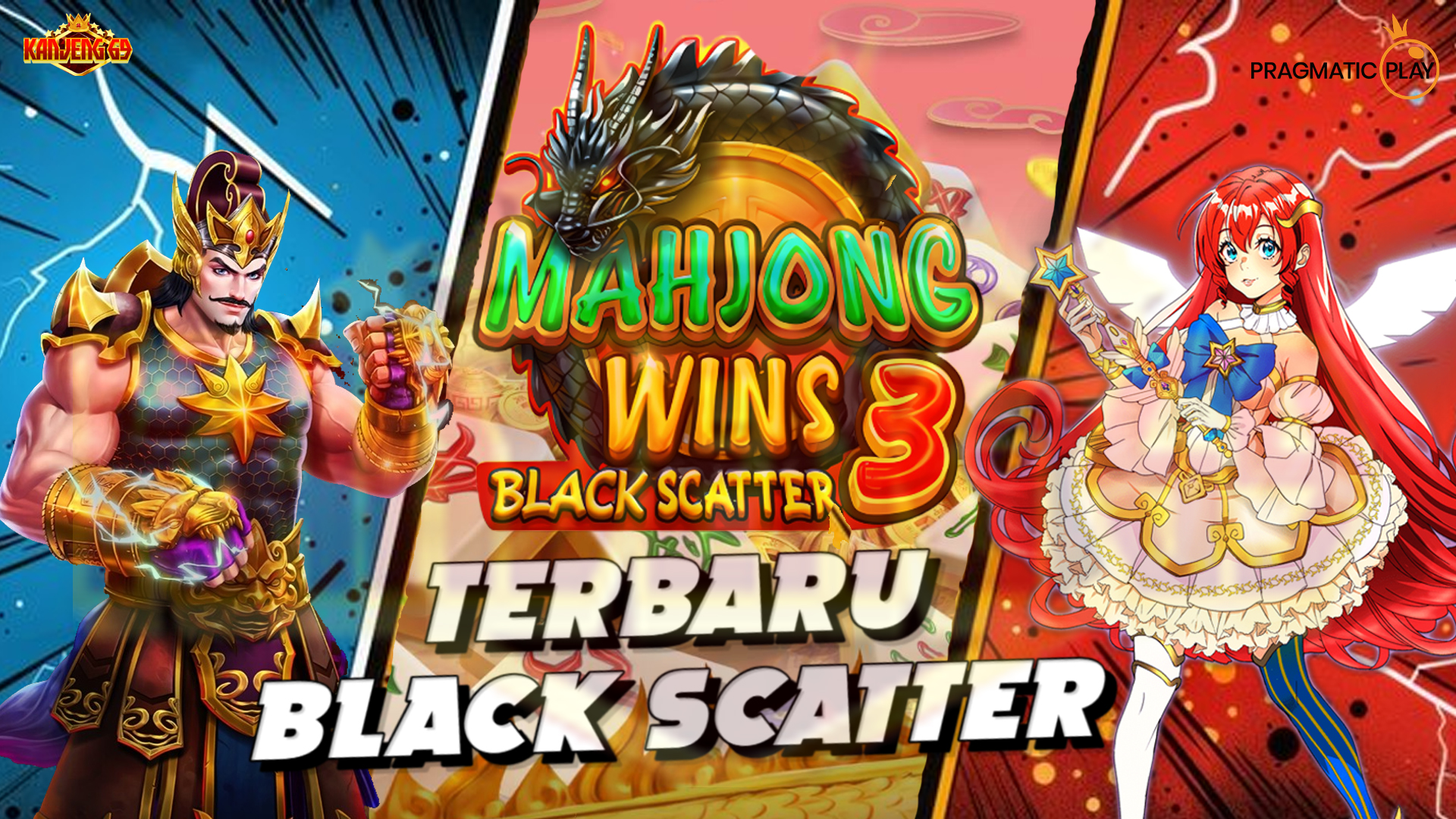 Pragmatic Play : Terbaru Black Scatter Mahjong Wins 3